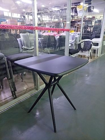 study table: Квадратный обеденный стол, современный минимализм 70/70 - Цвет — 2