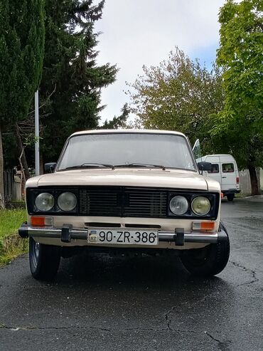VAZ (LADA): VAZ 2106 sedan - Korpus: bej rəng, 4 qapı, klassik xrom ön və arxa — 4