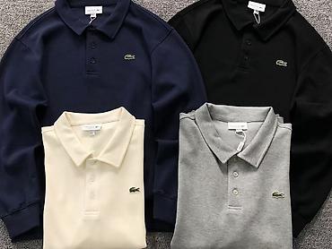 футболка lacoste: Мужская рубашка, M, L, XL, Lacoste, Новый, цвет - Черный — 5