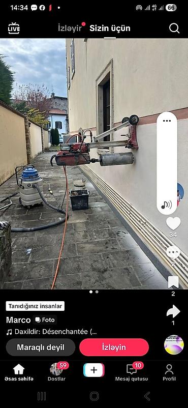 Beton işləri: Beton kəsmə xidməti - Divar, döşəmə və tavanlarda dəqiq və səliqəli — 9