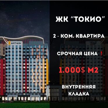 Продажа квартир: 2 комнаты, 75 м², Элитка, 3 этаж, ПСО (под самоотделку)