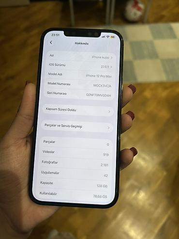 iphone 10 pro max mini: IPhone 12 Pro Max, 128 GB, Qara, Face ID — 1