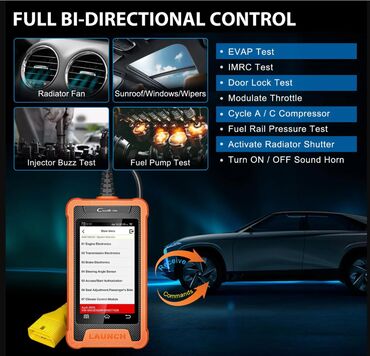 Alati za automobile: NOVO - LAUNCH X431 Elite Full OBD2 za CHRYSLER, Dodge, Jeep LAUNCH — 14