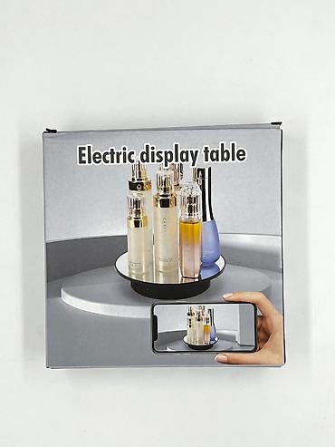 3д ручка: Elektrik fırlanan displey platforması – foto/video çəkilişi, vitrin — 5