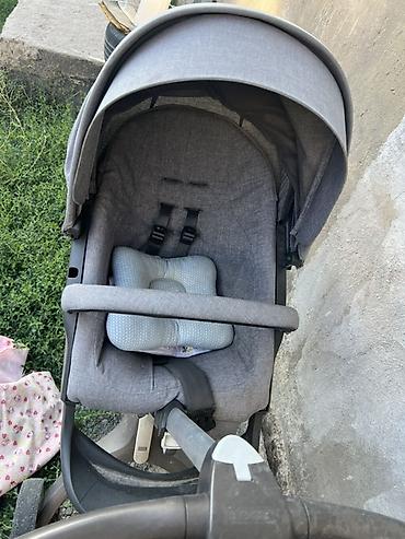 фикс нн: Прогулочная коляска Stokke (серый меланж) - Посадочное место на — 2