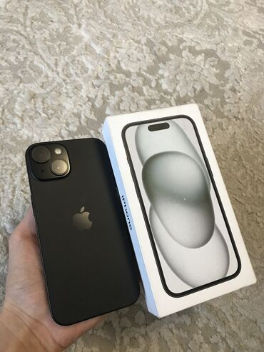 iphone в кредит: IPhone 15, Б/у, 128 ГБ, Black Titanium, Зарядное устройство, Защитное стекло, Чехол, 88 %