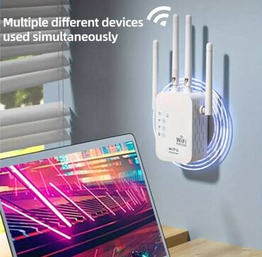 Modemlər və şəbəkə avadanlıqları: Wifi siqnal guclendiriciler OEKE firmasi 1200Mbps Dual Band Wi-Fi — 10