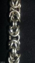 srebrni muski srebro: Srebrna narukviaca(moze zamena)nova,nije nosena,30 grama,kraljevski
