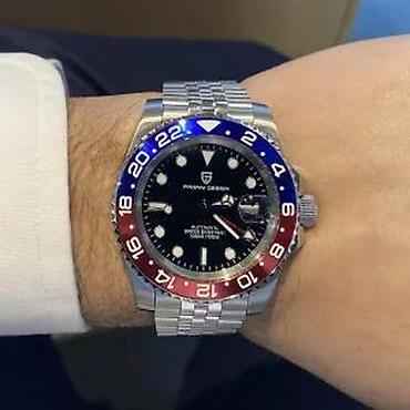 Ručni satovi: PAGANI DESIGN PD-1662 GMT -PEPSI- Rolex GMT-Master II - Auto Potpuno — 3
