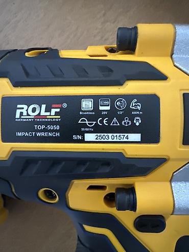 Инструменты: Аккумуляторный ударный гайковерт ROLF TOP-5050 (Germany Technology) — 3