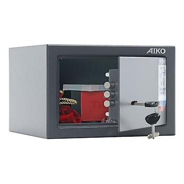 pul qutusu: AIKO T-170 KL mebel seyfi — kompakt, açar kilidli metal seyf. Pul — 1