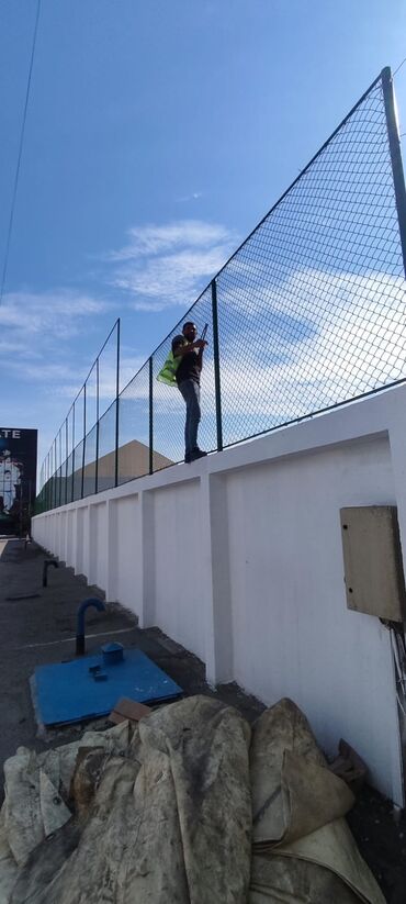 Digər tikinti materialları: Profesyonel stadyumlar üstü aciq ve baqli futbol voleybol basketbol — 4