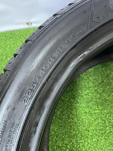 зимние поладки: Шины 225 / 45 / R 18, Зима, Б/у, Пара, Легковые, Германия, GoodYear — 5