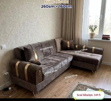 Künc divan, Yeni, Açılan, Bazalı, Parça, Şəhərdaxili pulsuz çatdırılma