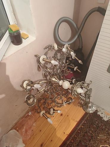 qəd: Çılçıraq, 10 və daha çox lampa, Metal — 3