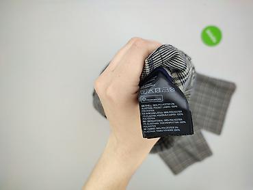 jasnoszary: H&M, Spodnie materiałowe damskie, rozmiar M — 4