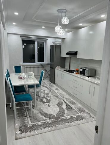 1 комнатная квартира без мебели: 1 комната, 46 м², Элитка, 7 этаж, Евроремонт