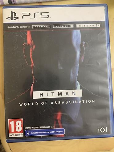disqi sam: PS5 oyun diski: Hitman – World of Assassination - Platforma — 1