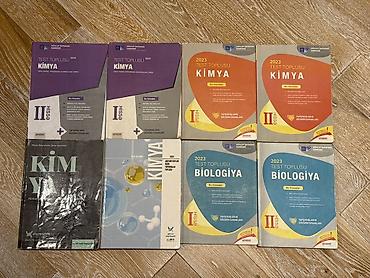 Testlər: Məhsul: DİM “Test Toplusu” kitabları dəsti – Kimya və Biologiya — 1