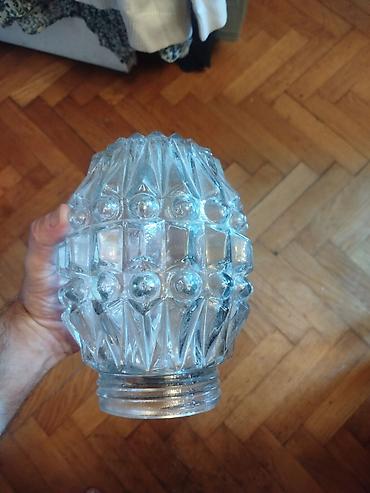 staklo za lampu na petrolej: Stakleni abažur sirma senilo za plafonjeru ili zidnu lampu. precnik — 3