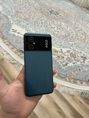 Samsung: Poco M5, 128 GB, rəng - Yaşıl, Sensor, Barmaq izi, Face ID