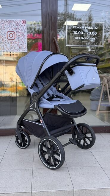 Коляски: Коляска, цвет - Голубой, Новый — 9