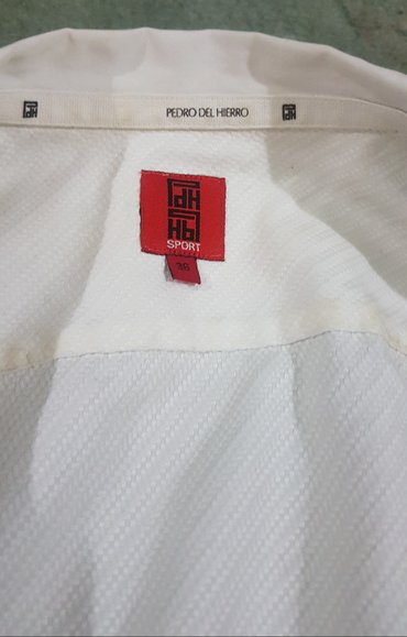 hm kosulje: Pedro Del Hierro, M (EU 38), Cotton, color - White