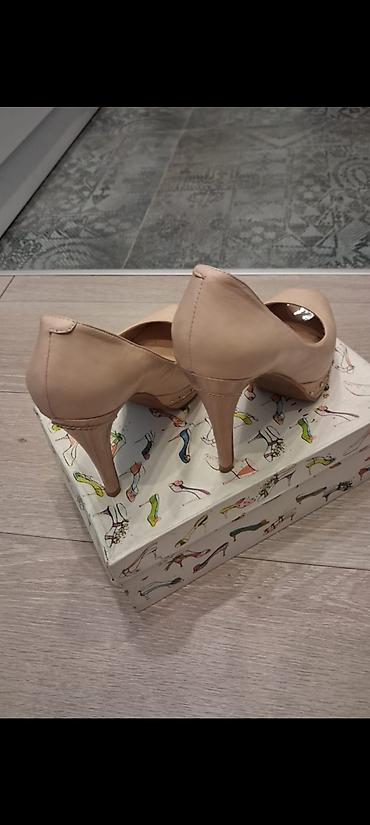 foot patch: Туфли, 36, Новый, цвет - Бежевый, Самовывоз — 2