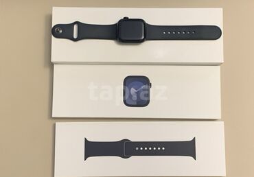 Smart saat, Apple, Sensor ekran, rəng - Qara