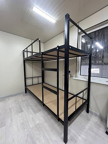 bunk bed: Двухъярусная детская кровать, Новый, Железо, цвет - Белый — 4