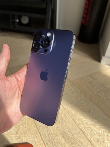 блоки питания для ноутбуков lux: IPhone 14 Pro Max, Колдонулган, 128 ГБ, Deep Purple, Коргоочу айнек, 83 %