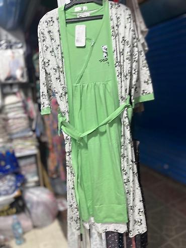 Ночные сорочки: Двойки тройки для беременных и кормящих мам Все размеры есть рынок — 5