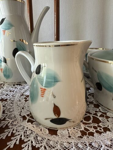 графины ностальгия: Винтажный кофейный сервиз «Берёза»