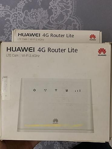 internet kart: Məhsul: Huawei 4G Router Lite (LTE Cat4, Wi‑Fi 2.4 GHz) — 4
