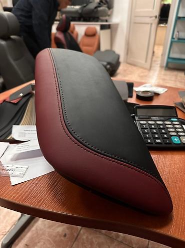 Чехлы и накидки на сиденья: Чехлы Экокожа, цвет - Черный, Lexus, Новый, Самовывоз — 9