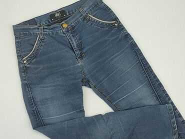 damskie jeansy z przetarciami: S (EU 36), condition - Good