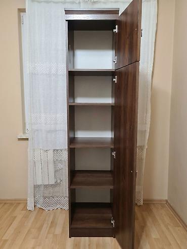 hamam ucun şkaf: Yüksək və dar formatlı, qapalı dolab ( Viktoriya ) - Material — 2