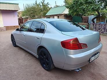 мереке авто: Nissan Skyline: 2003 г., 2.5 л, Автомат, Бензин, Седан — 5