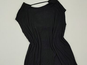 czarne bluzki z krótkim rękawem reserved: Blouse, Reserved, XS (EU 34), condition - Very good