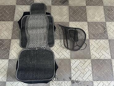 sumqayit evakuator: Bambuk muncuqlu avtomobil oturacaq örtüyü - Material: bambuk/muncuq — 3