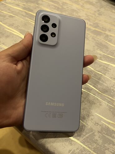 Samsung: Samsung Galaxy A33 5G, 128 GB, rəng - Mavi, Sensor, Barmaq izi, İki sim kartlı