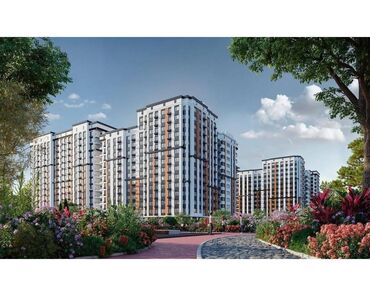 купить квартиру в токмоке: 2 комнаты, 71 м², Индивидуалка, 2 этаж, ПСО (под самоотделку)