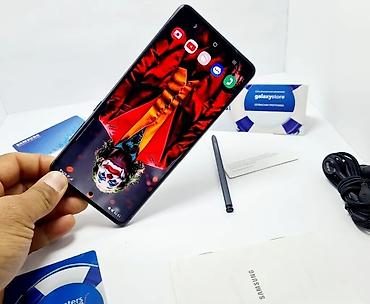Samsung: Samsung Note 10 Lite, Б/у, 256 ГБ, цвет - Черный, 1 SIM, 2 SIM, eSIM — 6
