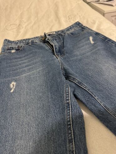 Cinslər: Məhsul: Qadın “Mom Jeans” cins şalvarı - Brend/etiket: BIG MILE JEANS — 4
