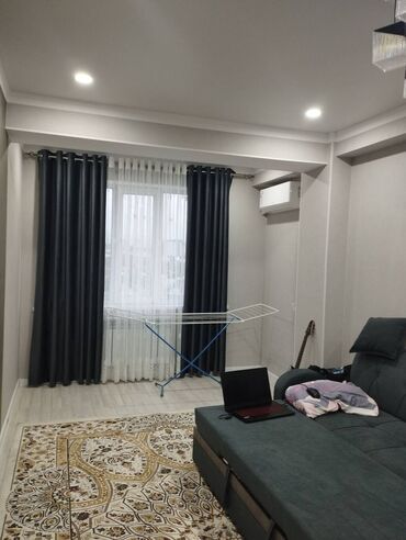 1 комнатная квартира бишкек продажа: 1 комната, 44 м², Элитка, 1 этаж, Евроремонт