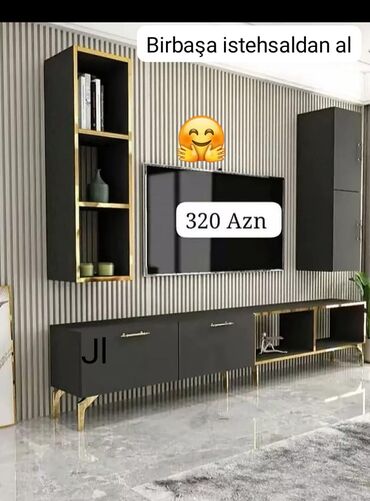art line мебель: TV stend yeni qonaq otağı mebeli