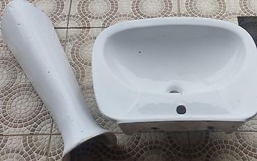 canaqlar: Məhsul: Piyada dayaq sütunu ilə birlikdə keramik (porcelain) lavabosu — 3