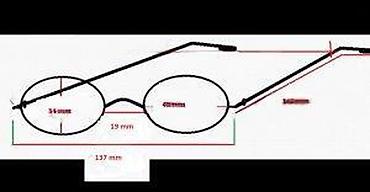 Naočare: Silhouette ORIGINAL semi dioprtijski ram POZLATA. FRAME MADE IN — 16