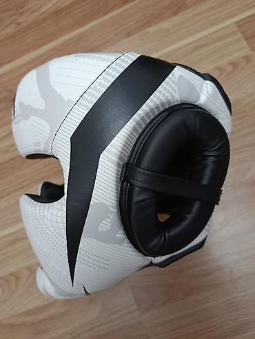 Boks aparatları: Venum boks/MMA baş qoruyucusu - Brend: Venum - Rəng: ağ-qara — 4