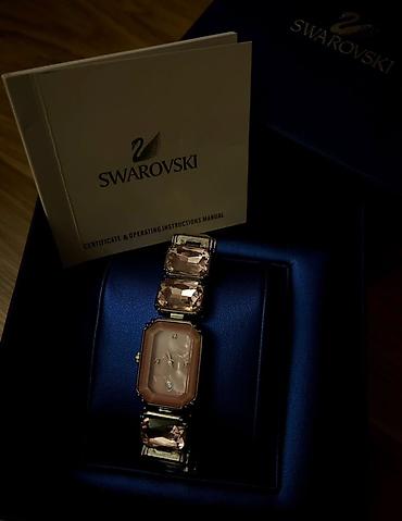 Qol saatları və aksesuarlar: İşlənmiş, Qol saatı, Swarovski, rəng - Çəhrayı — 3